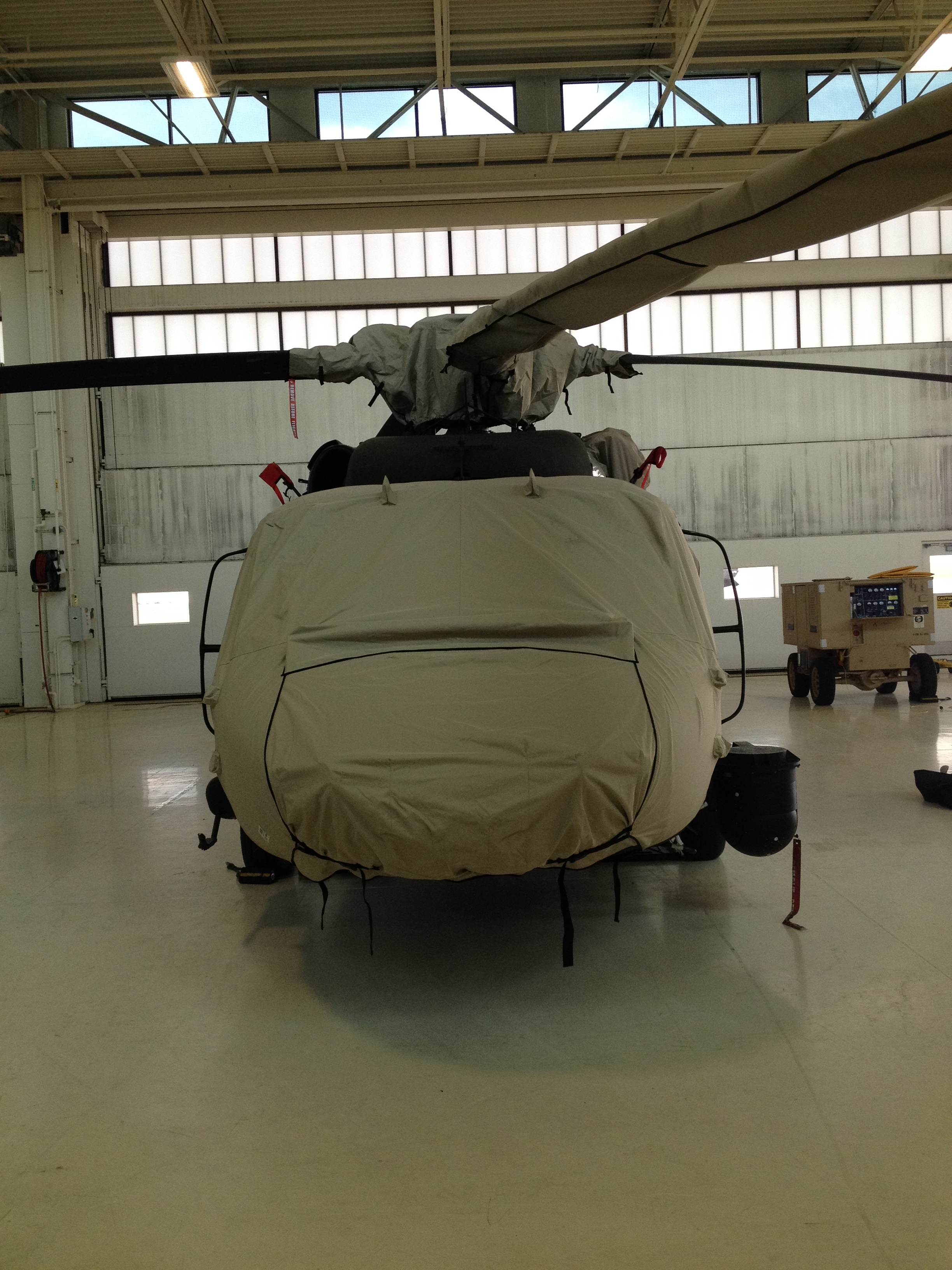 Transhield by Kennon UH60 helicoptor Cover