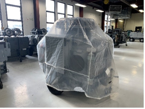 HDU-43 Ground Support Heater Cover