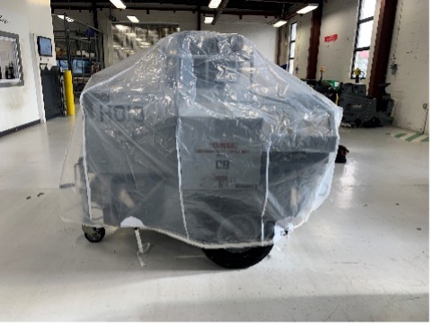 Heater, Duct Type, Portable Model NGH Cover