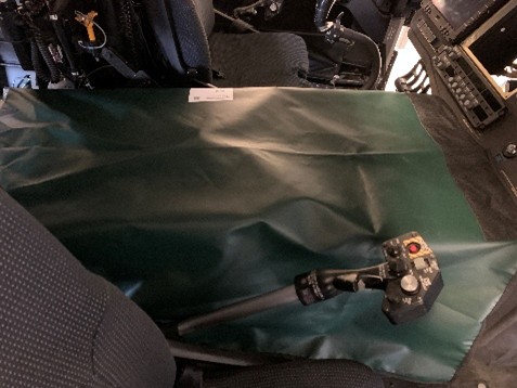 UH-60 M Interior Dash-Center Console Cover