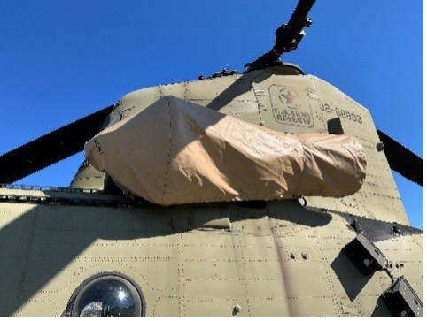 CH-47 Aircraft Engine Left-Hand Side Cover