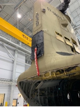 CH-47 APU Tail Cone Exhaust Cover