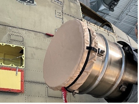CH-47 Engine Exhaust Cover