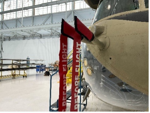 CH-47 Pitot Tube Cover
