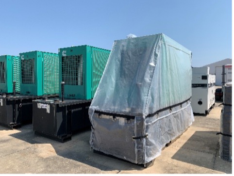 200kW Cummins Generator Cover