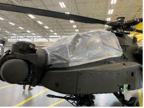AH-64 Canopy Cover