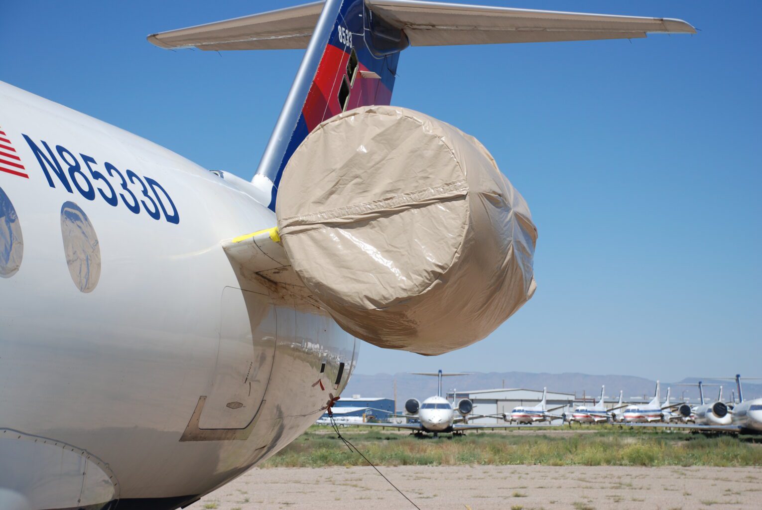 Airplane Engine Cover
