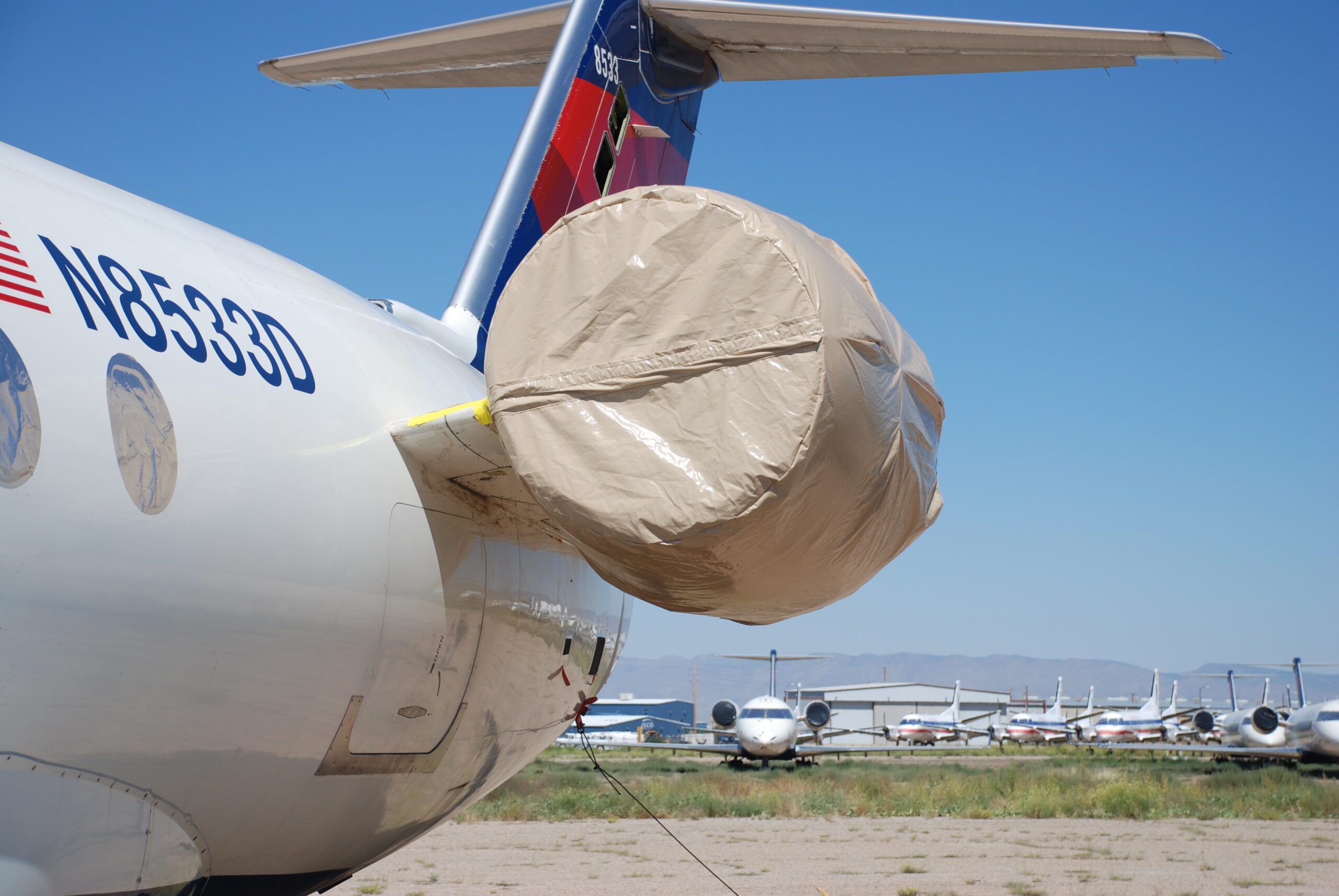 Airplane Engine Cover