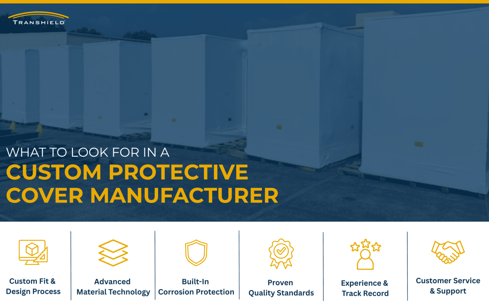 What to Look for in a Custom Protective cover manufactuerer infographic