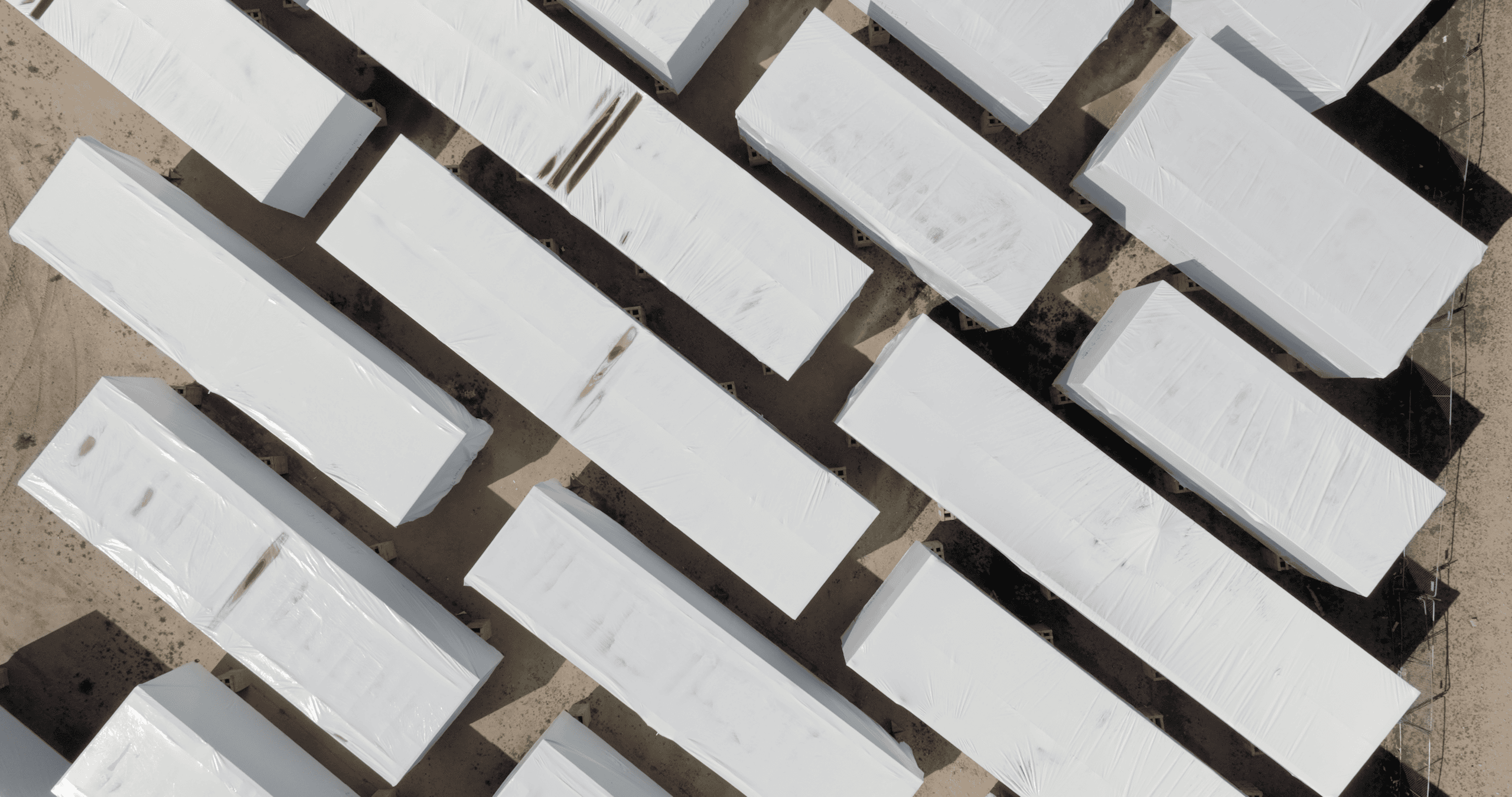Top View of Fleet Storage