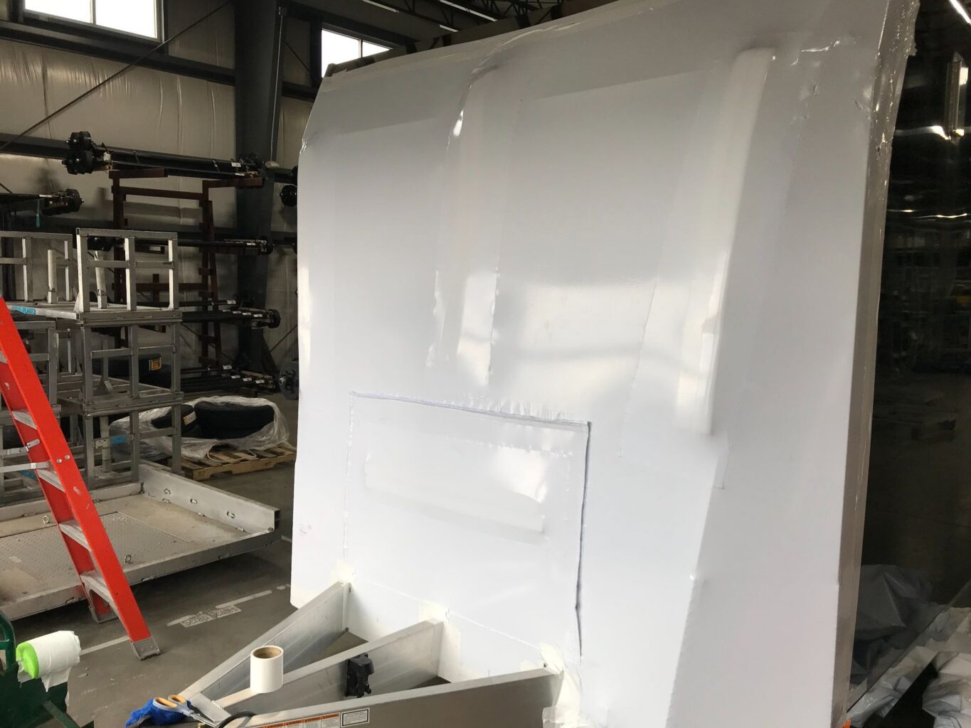 rv covered up by transhield covers